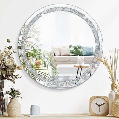 Miroir mural Lzuso 40x40cm Cover