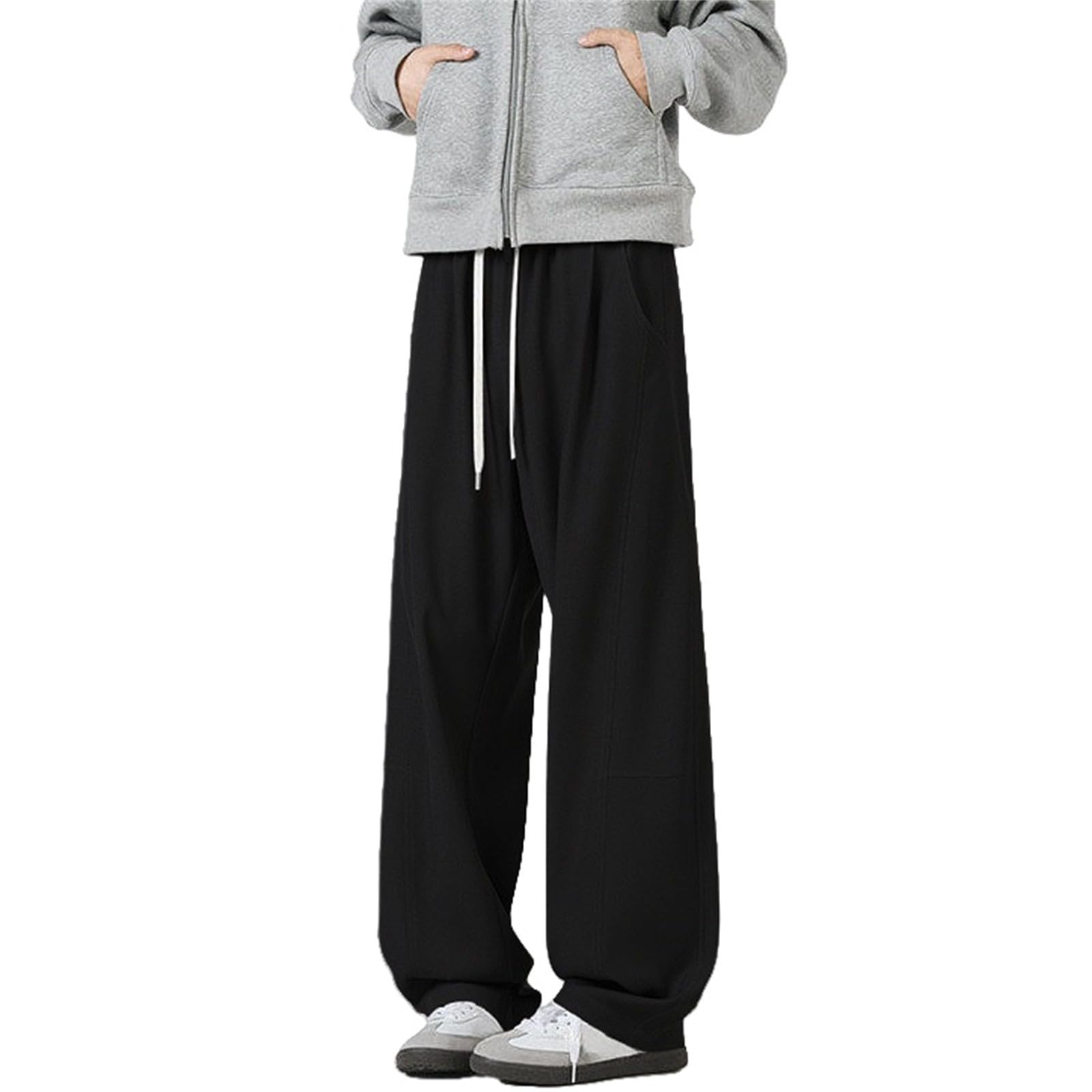 Mems Sweatpants Baggy Lounge Pants Trousers Casual Sweatpants Baggy Chef Trousers Chinos Straight Fit Walking Casual Chinos Men Regular Pants Outdoor Trouser for Men