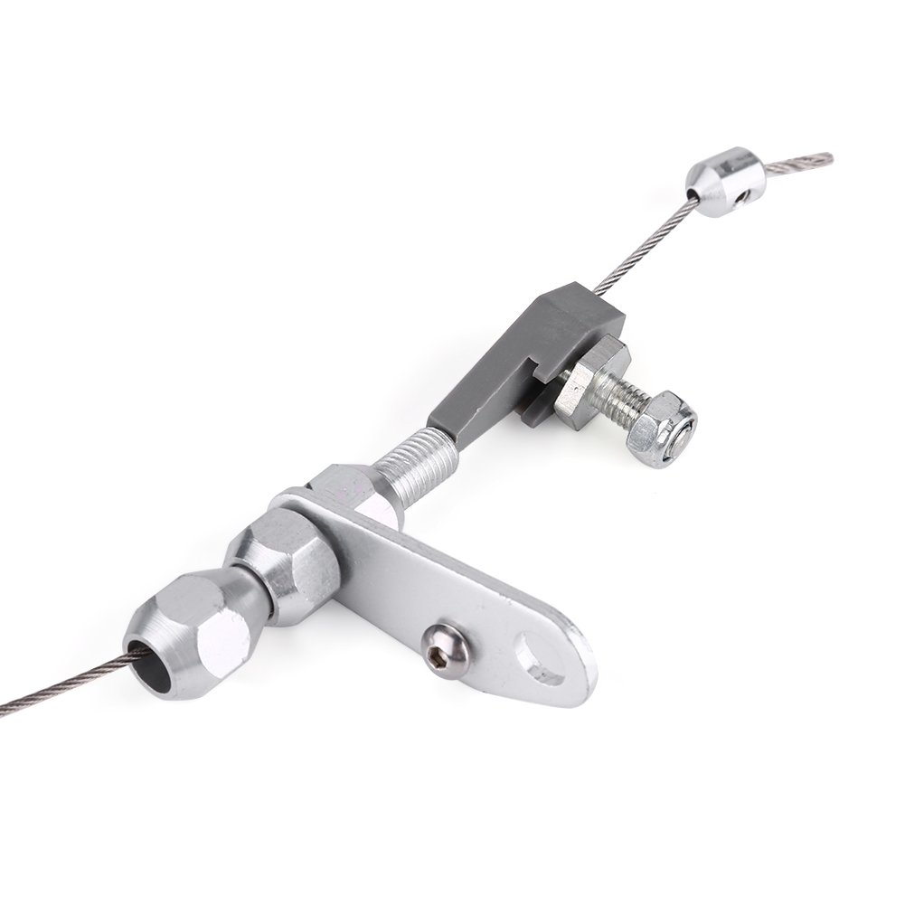 Kabel Aramox Kickdown, Pleciony Kabel ze Stali Nierdzewnej Down Transmisja Detent Kickdown Silver dla C6
