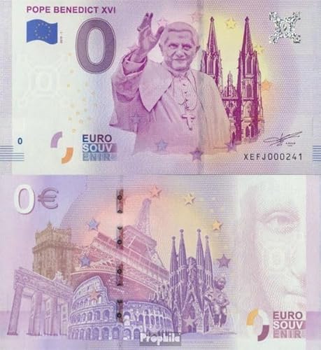 Prophila Collection 0 Euro Papst Benedikt XVI. Souvenirschein