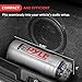 Pyle 3.2 Farad Digital Power Capacitor, High-Performance Car Audio Capacitor, LED Display, Electronic Polarity Protection, Over Voltage Protection, Includes Mounting Hardware and Post Kits, 2.9