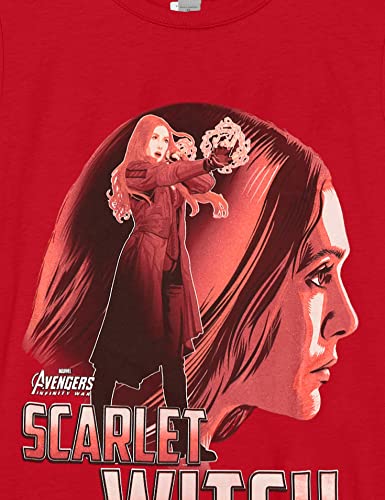 Marvel Girl's Scarlet Witch SIL T-Shirt2