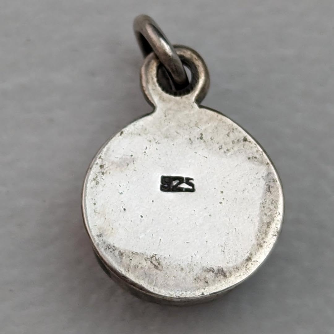 925シルバー　インレイモザイクストーン ペンダント① ズニ族（ネックレス付） Amazon.co.jp: 925シルバー インレイモザイクストーン