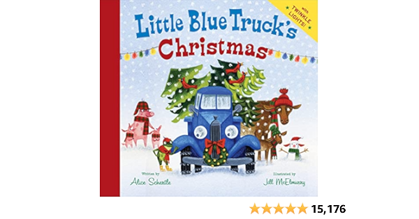 big blue truck christmas book