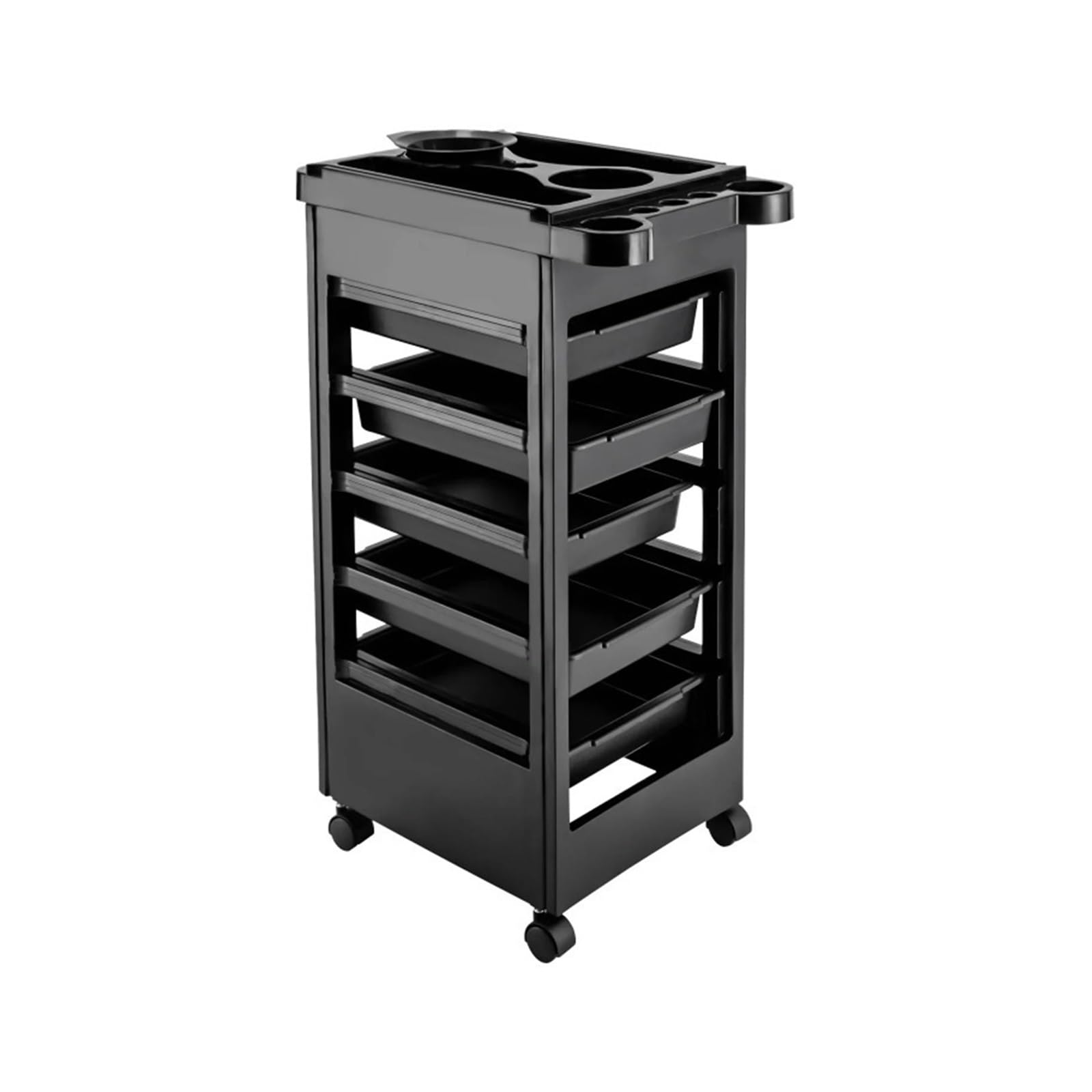 Rolling Trolley Utility Cart Salon Styling Station Equipment Storage Tray