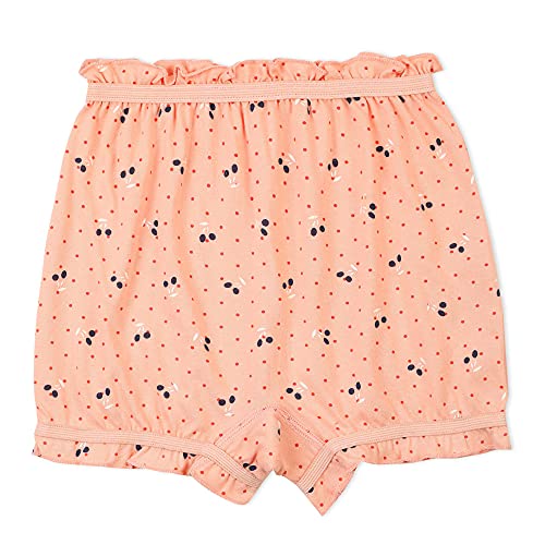 Image of Red Rose Kids Girls Cotton Printed Bloomer Pack of 6-Assorted