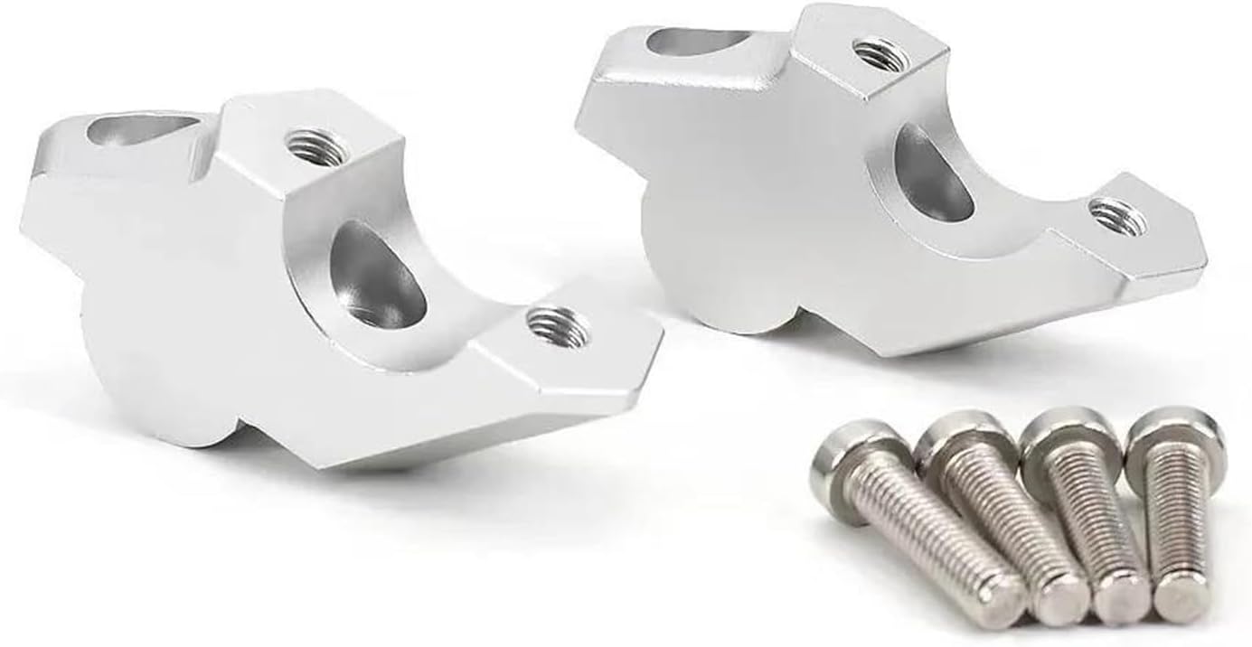 SHYYBD に適合する楽しむ DS900X シルバー バーマウント ハンドルクランプ DSX DSX900 2024 用 バイク用