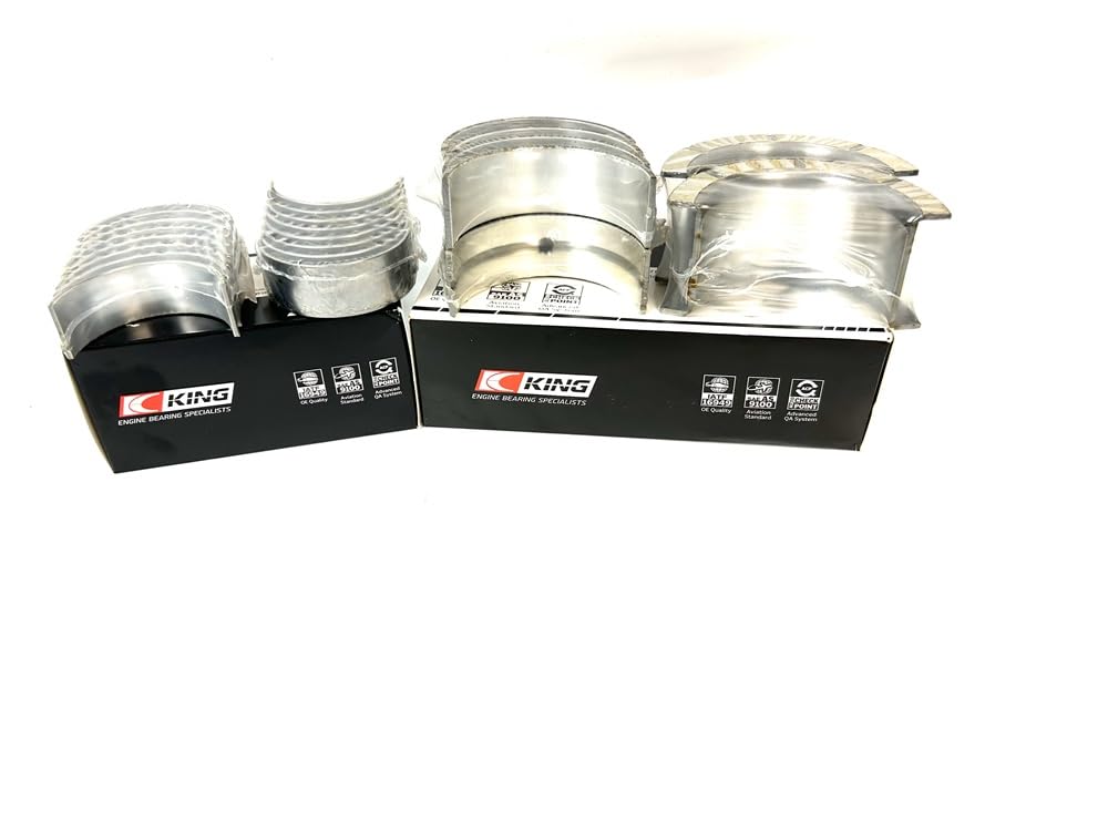 Engine Rod & Main Bearings Set compatiable with BB Chevy 366 396 402 427 454 502. for Standard Size crankshaft journals.