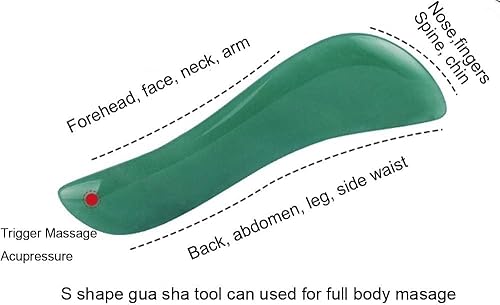 Miniatura 2 de Herramienta de masaje corporal Gua Sha, herramientas faciales Gua Sha, raspador muscular para tejido suave, masajeador de terapia física para