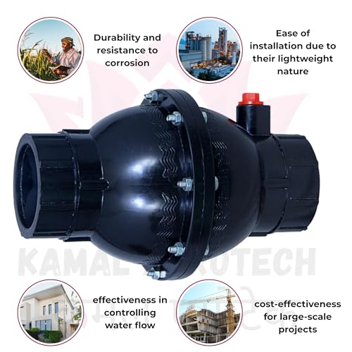 Image of Jay PVC 2.5 Inch PVC NRV Non-Return Valve without Flange