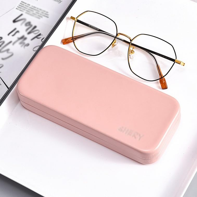 Brillenetui Tragbare und leichte Brillenaufbewahrungsbox Retro Art Sonnenbrillen Sonnenbrillenetui, Geeignet for Frauen, Männer, Kinder Klassisches Reisebrillenetui Brillenetui für Damen