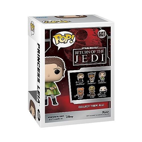 Funko POP! Star Wars: RotJ 40th, Leia, (BH), Collectable Vinyl Figure, Gift Idea, Official Merchandise - Image 3