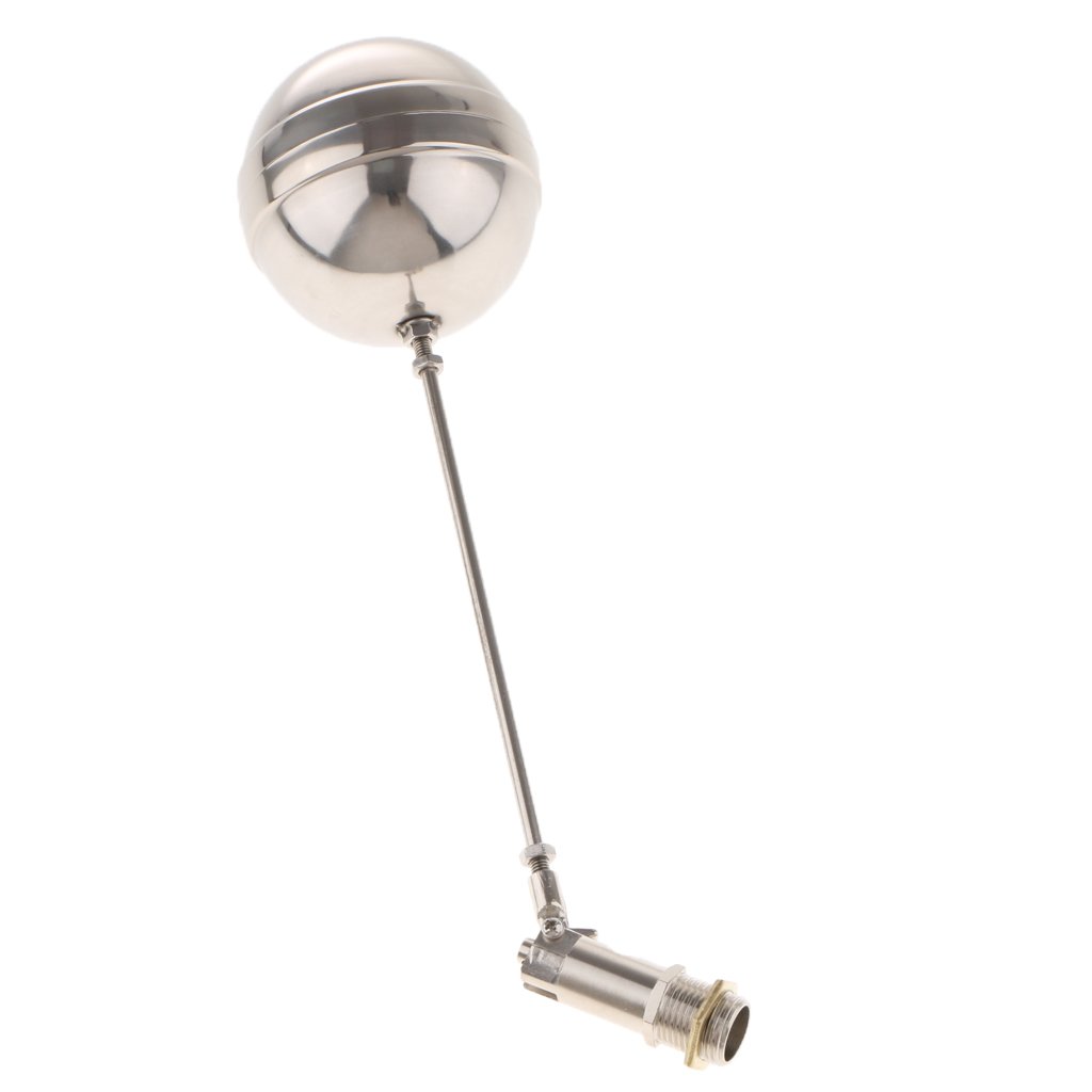 ZHGUIMING G1/2 DN15 Float Valve Ball-Cock Water Tank Floating Ball Valve for Aquarium Fish Tank Toilet Cistern Water Tower