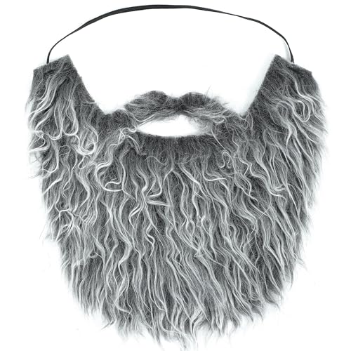 GNCoards Fake Beard Costume, Costume Beard and Mustache Halloween Cosplay