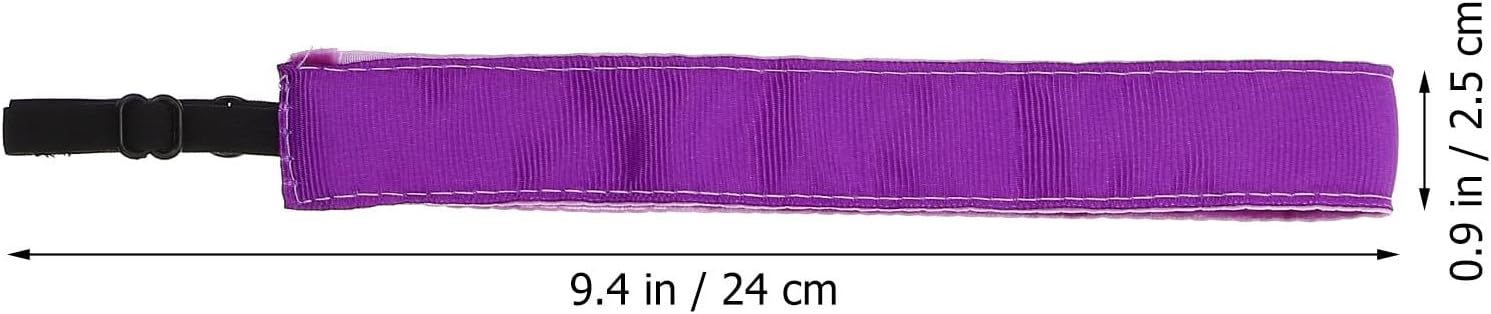 8pcs Women Sports Headband Cloth Sweat Band for Yoga Fitness Running
