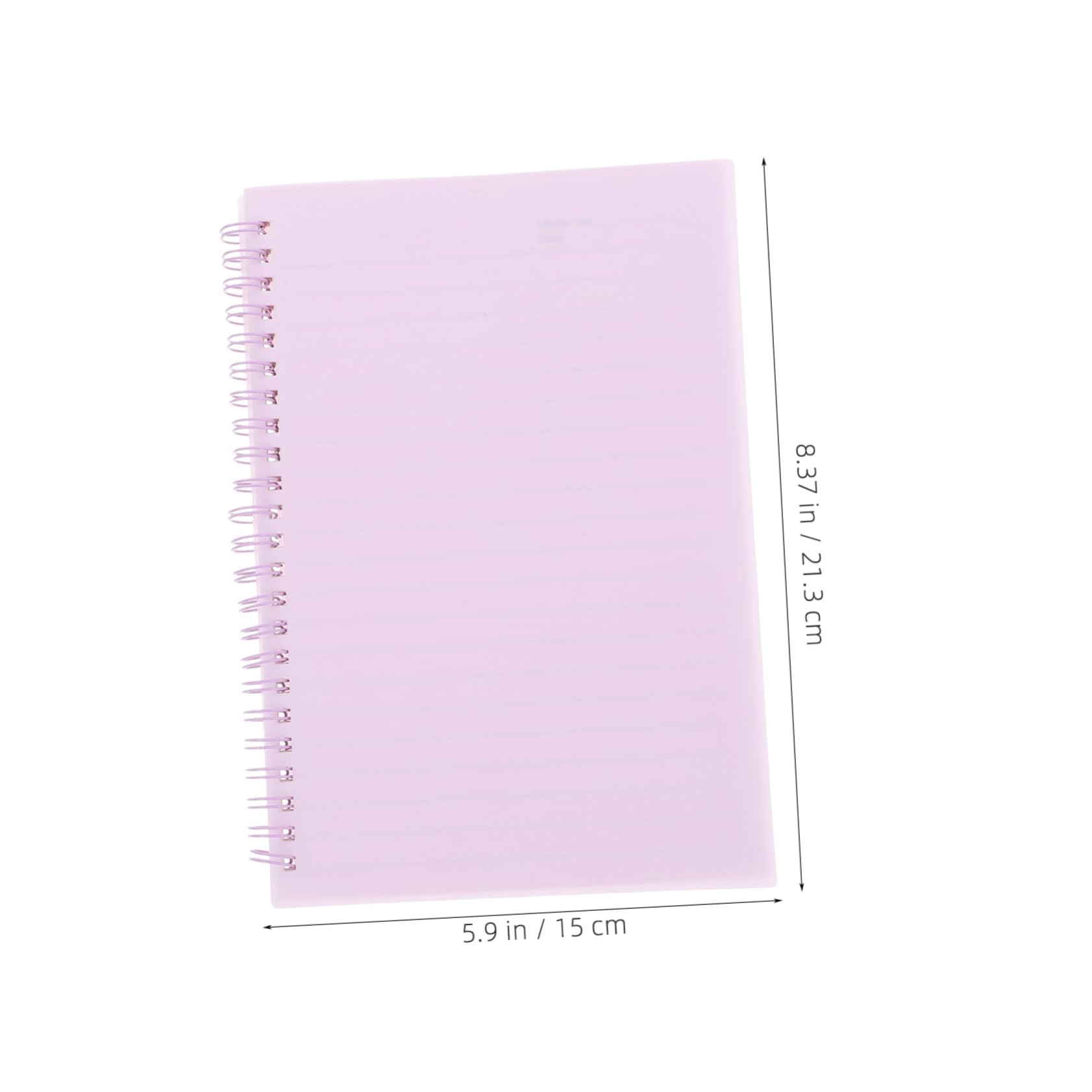 STOBOK 5pièces Cahier Spiralé Avec Pages Lignées Lot De Notebooks Pour Et Bureau Fournitures Scolaires Organisées