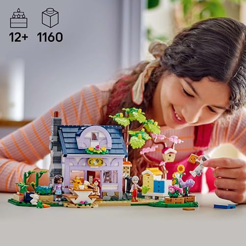 Image of LEGO Friends Beekeepers' House and Flower Garden Building Kit 42669 Building Blocks Toys for 12+ Gift for Boys and Girls