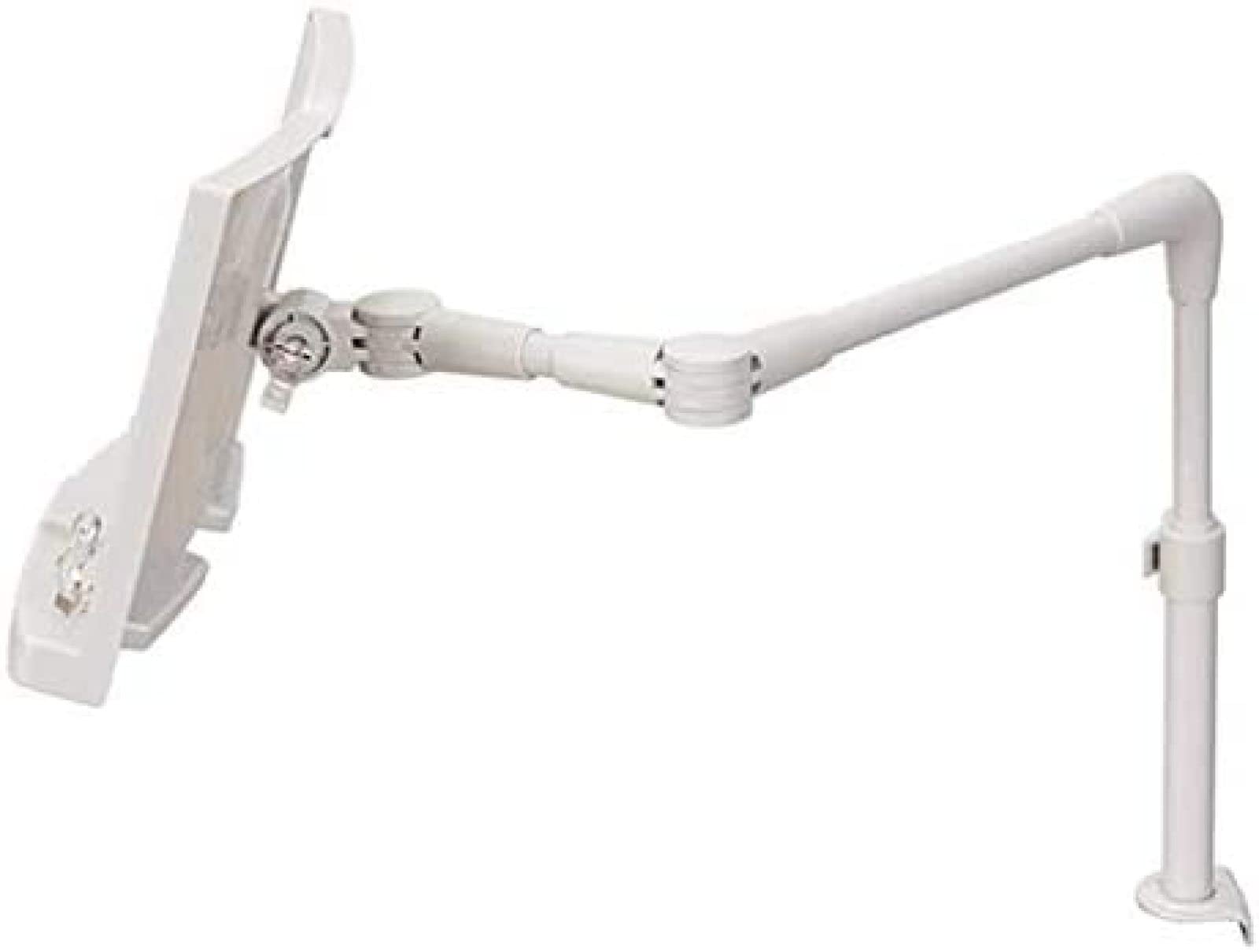 Supporto per Libri Supporto per Libri con Angolo e Lunghezza Regolabili, ruotabile a 360 Gradi - Leggio per Libri di Cucina, Cartella per Libri da Tavolo con Supporto per spartiti con Clip