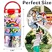FUNZBO Arts and Crafts Supplies for Kids - Craft Kit with Glitter Glue Stick, Pipe Cleaners Pom Poms Craft & Craft Tools, DIY School Supplies Kit, Girls Toys, Birathday Gifts for Girls Boys Age 4+