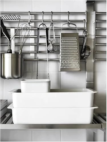 Miniatura 2 de Ikea TSSP KUNGSFORS Rejilla de pared, acero inoxidable (ancho de tamaño 56 cm (22 ") Altura 10.4 in (10  ")