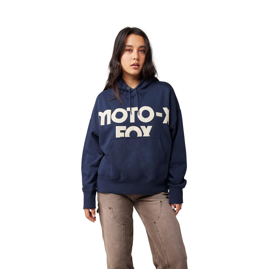 Fox Lady Moto-X Oversized Midnight XS Hoodie