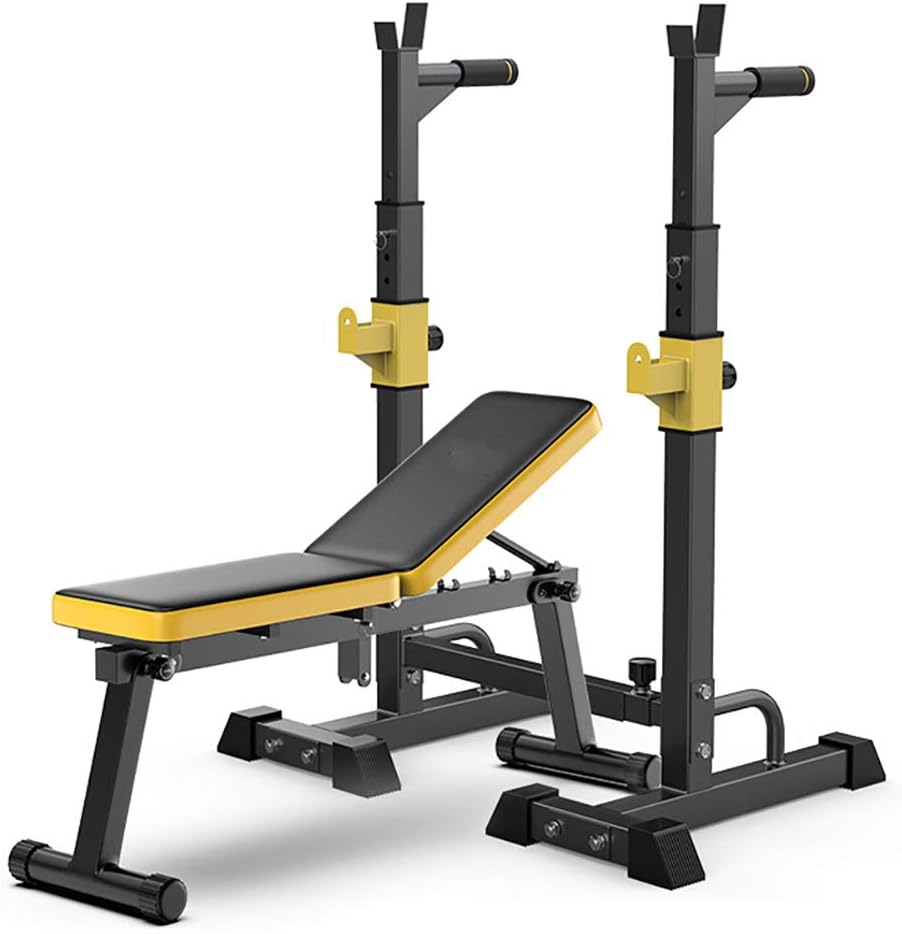 for Lifting Sit Up Home Gym and Full Body Workout,Adjustable Foldable Weight Bench,Incline Decline Bench Press Exercise Equipment Black