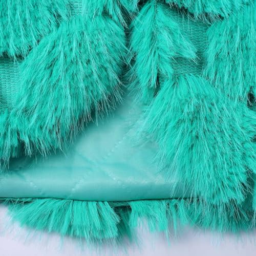 Faux F𝐮r Winter Coats for Kids Girls Fleece Lined Trendy Shaggy Jacket Toddler Casual Warm Comfortable Outerwears4