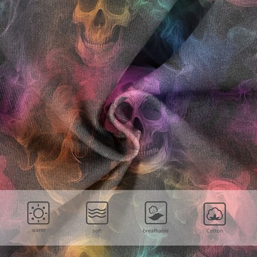 Colorful Fog Skull Black Toddler Girls's Underwear 2T 202c11193