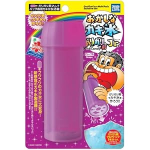 おかしなカキ氷 ガリガリ君Jr.グレープ色