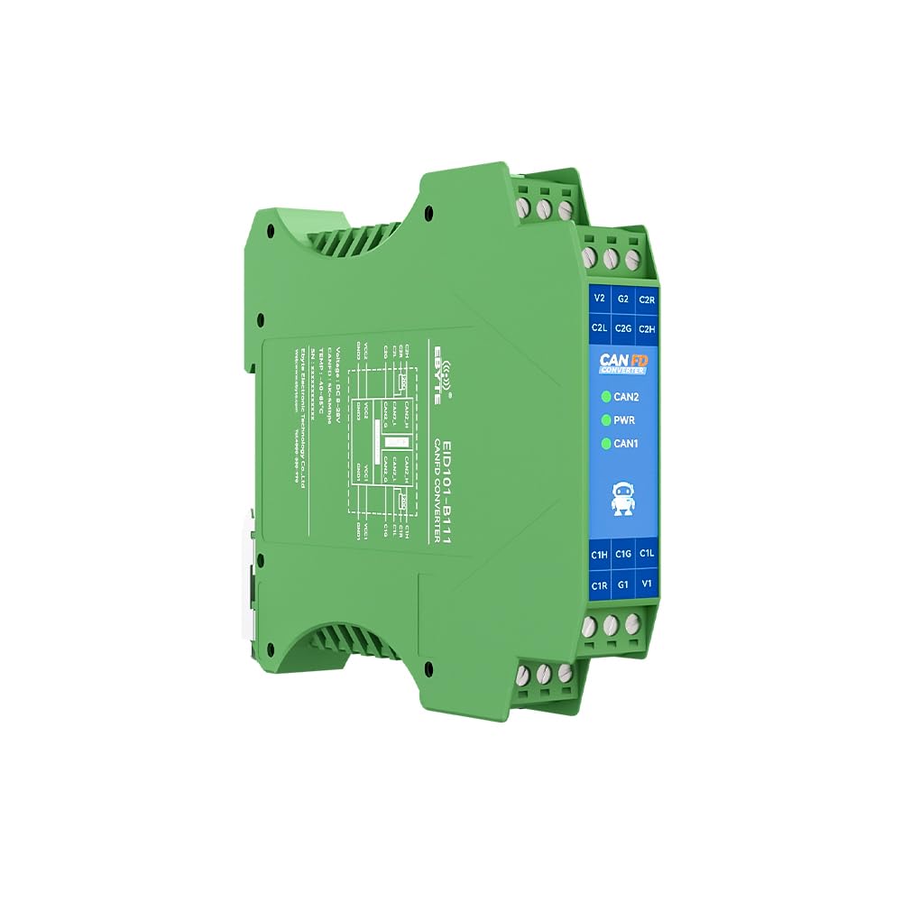 Repetidor de aislamiento CANFD EID101-B111 industrial de 5 Mbps 8