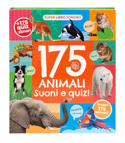 175 animali. Suoni e quiz! Ediz. a colori