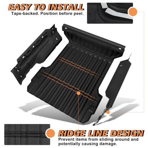 Image of TripleAliners Truck Bed Mat & Side Wall Liners for 2023+ Colorado /Canyon
