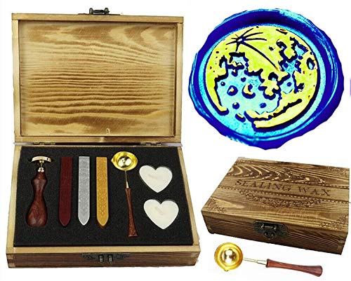 Tampon de cire mariage et invitation coffret cadeau pour décorer lettres et colis