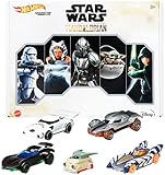 ​Hot Wheels Star Wars The Mandalorian Character Car 5-Pack
