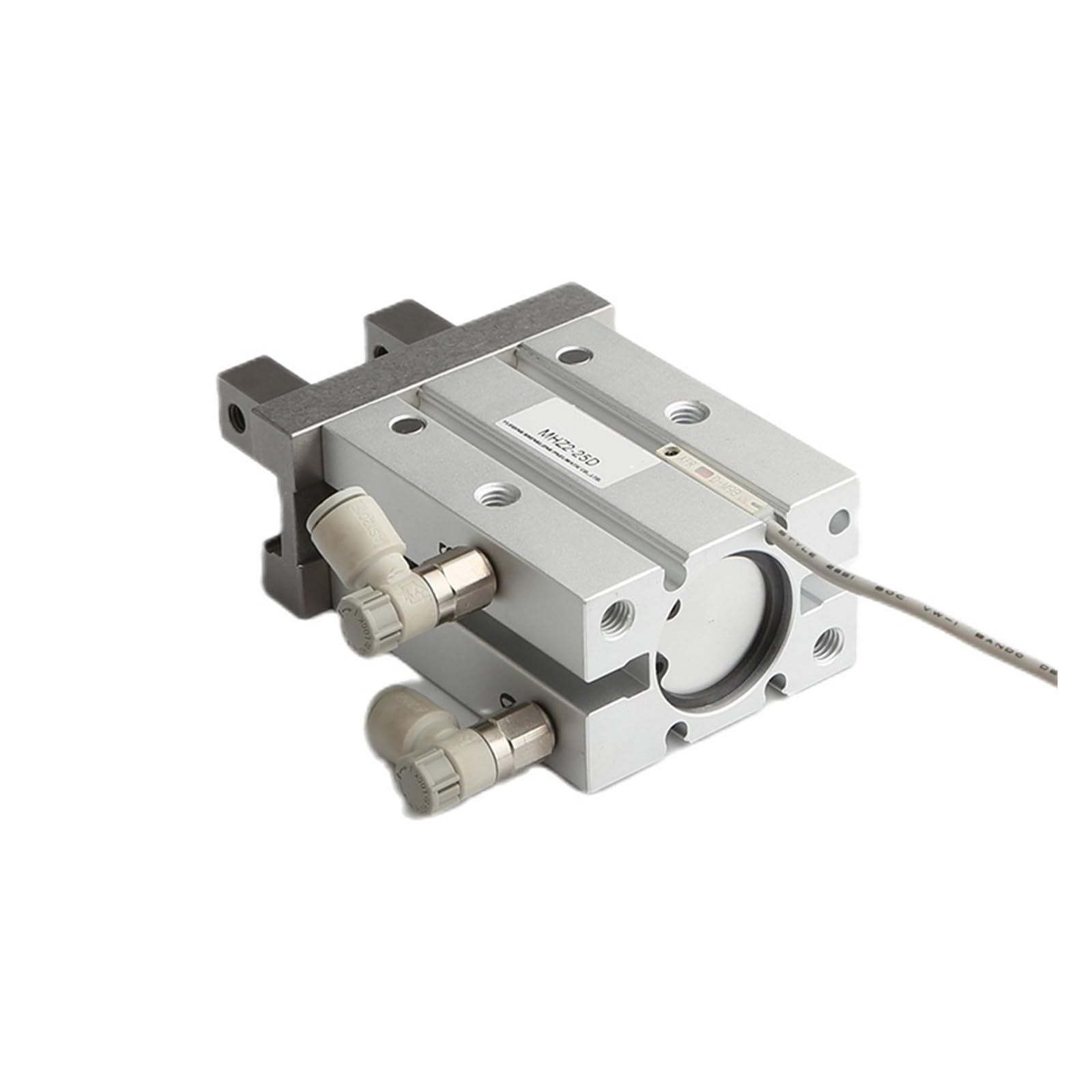 Paralleler Luftgreifer, Bohrung 10–40 mm, Pneumatikzylinder, doppelt oder einfachwirkend Mit schneller Reaktion und flexibler Steuerung(MHZ2-40S)