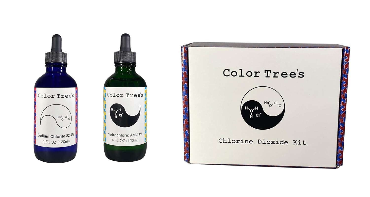 Amazon | Color Tree's 240ml/8オンス 二酸化塩素CDSキット - 28