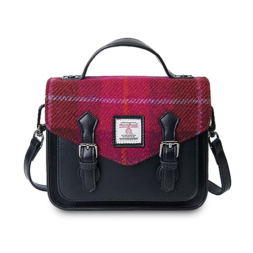 Image of Islander The Calton Satchel - Ladies Satchel With HARRIS TWEED - Small and Medium