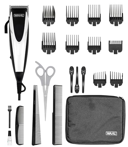 Wahl Home Pro Haarschneider, komplettes Haarschneide-Set, Herren-Haarschneider mit Kabel,...