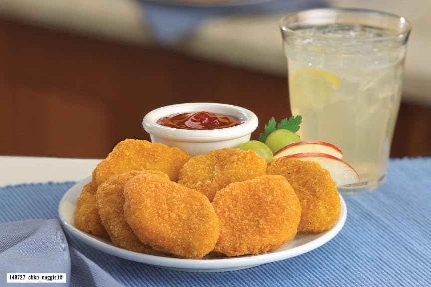Tyson Fully Cooked Chicken Nuggets, Frozen Chicken Nuggets, 2 lb