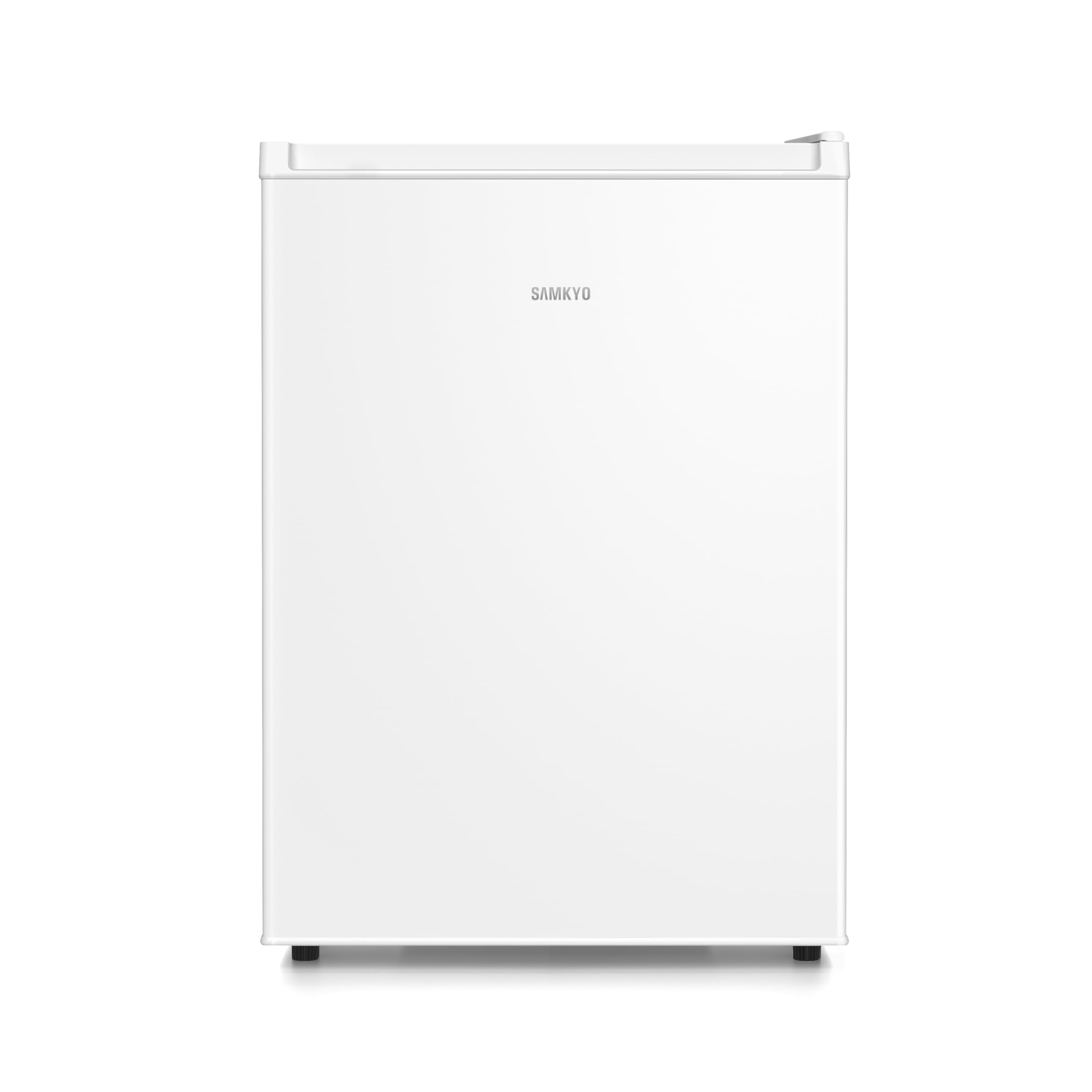 Amazon | SAMKYO 冷蔵庫 スリム 65L 幅44.4cm 小型 直冷式 右