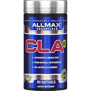 Allmax Nutrition – CLA (95% conjugated linoleic Acid) – 90 Softgels