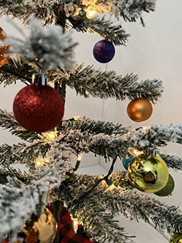 Boys/Girls Diy Activity Assembly Of Artificial Mini Christmas Tree With Star Treetop, Ornaments, Tree Skirt, And Lights #TOP1