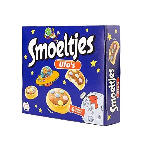 Smoeltjes Ufo’s Kinder Koekjes 1,12 kg Grootverpakking Buitenaards Lekker! Cookies Verpakt in 48 Uitdeel Traktatie… - Image 3
