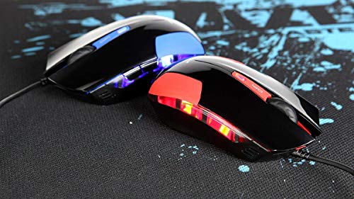 Image of E-Blue Cobra JR 1600 DPI Ergonomic Gaming LED Mouse (Blue)
