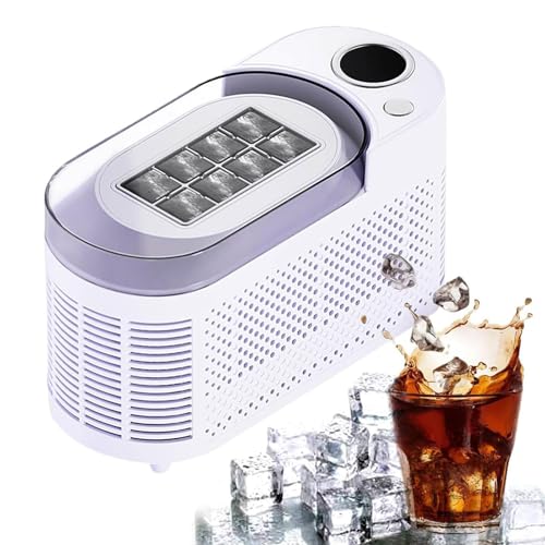 Máquina Portátil de Fabricar Hielo para Encimera 8 Cubos miniatura 1