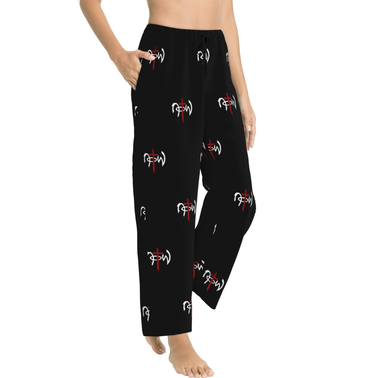 Kwqdozf Women's As Pic Not Of This World Christian Jesus Pajama Pants