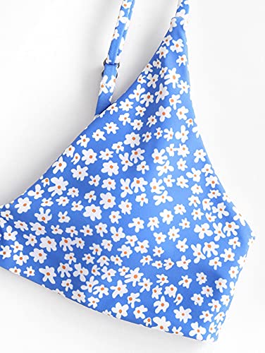 Zaful Women's Ribbed O-Ring String Bikini Swimsuit Cheeky Thong Swimwear Two Pieces Bathing Suit #TOP5