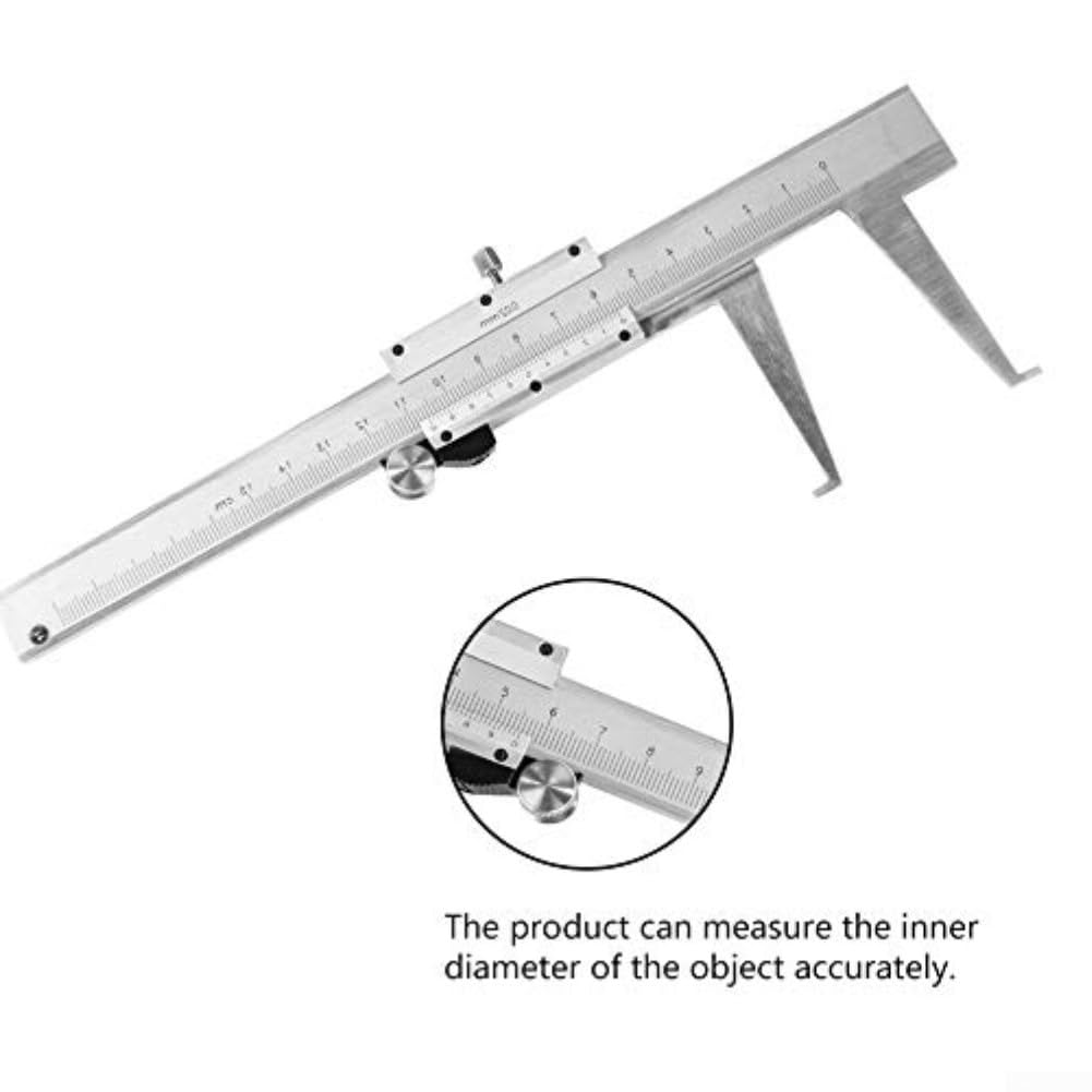 Calibro a corsoio da 0,02 mm, alto 0-150-200-300 mm, strumento di misurazione per ingegneria meccanica (0-150 mm)