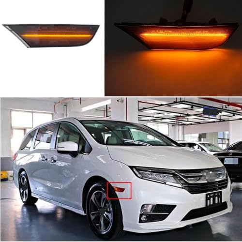 Luz intermitente luz señal giro delantera LED Odyssey 2019 2020 2021 coche 2
