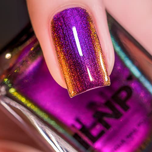 Image of ILNP Tilted - Purple, Magenta, Orange, Green Color Shifting Ultra Chrome Nail Polish